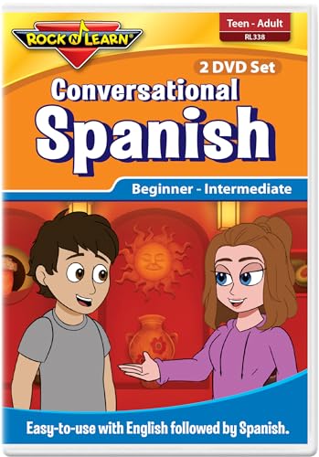 Conversational Spanish 2 DVD Set for Teens & Adults von Rock N Learn