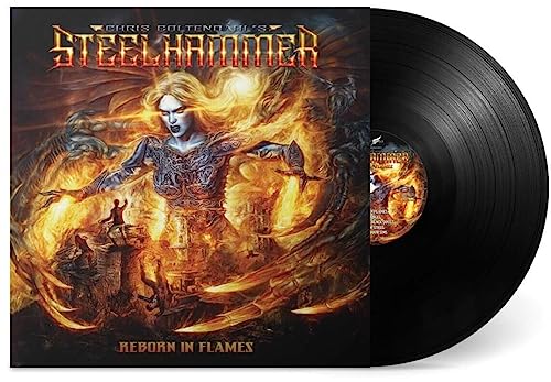Reborn in Flames (Ltd. Black Lp) [Vinyl LP] von Rock Of Angels