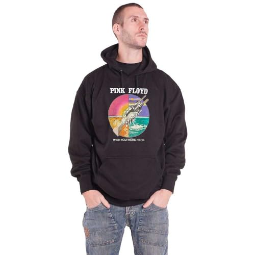 Rock Off officially licensed products Pink Floyd Wish You Were Here Circle Icons Pullover Hoodie Size M Rock Off officially licensed products Pink Floyd Wish You Were Here Circle Icons Pullover Hoodie Size M von Rock Off officially licensed products