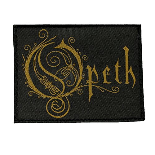 Opeth Logo Unisex Patch mehrfarbig 100% Polyester von Rock Off