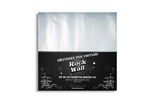 Weiche Tasche, 33T, 100 Stück Weiche Tasche, 33T, 100 Stück von Rock on Wall