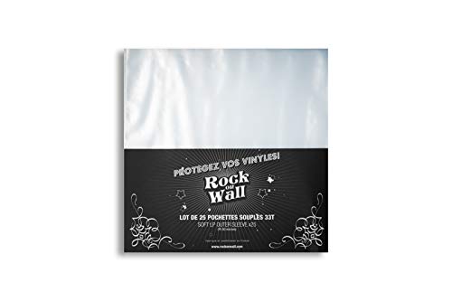 Weiche Tasche, 33T, 25 Stück von Rock on Wall