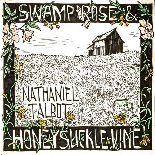Nathaniel Talbot - Swamp Rose And Honeysuckle Vine von Rock