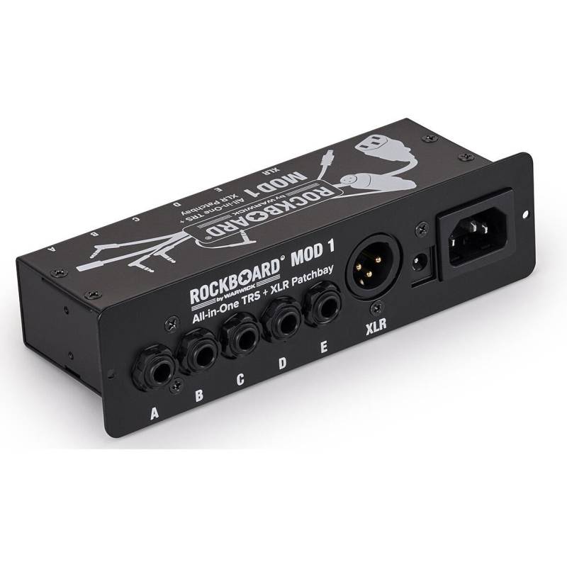 (B-Ware) RockBoard MOD 1 V2 TRS/XLR Pedalboard Patchbay von RockBoard