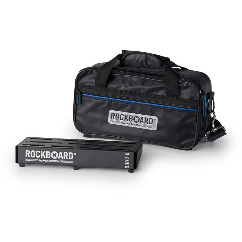RockBoard DUO 2.0 B Pedalboard with Gig Bag von RockBoard