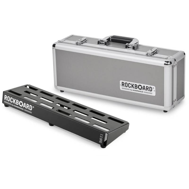 RockBoard DUO 2.1 C Pedalboard with Flight Case von RockBoard