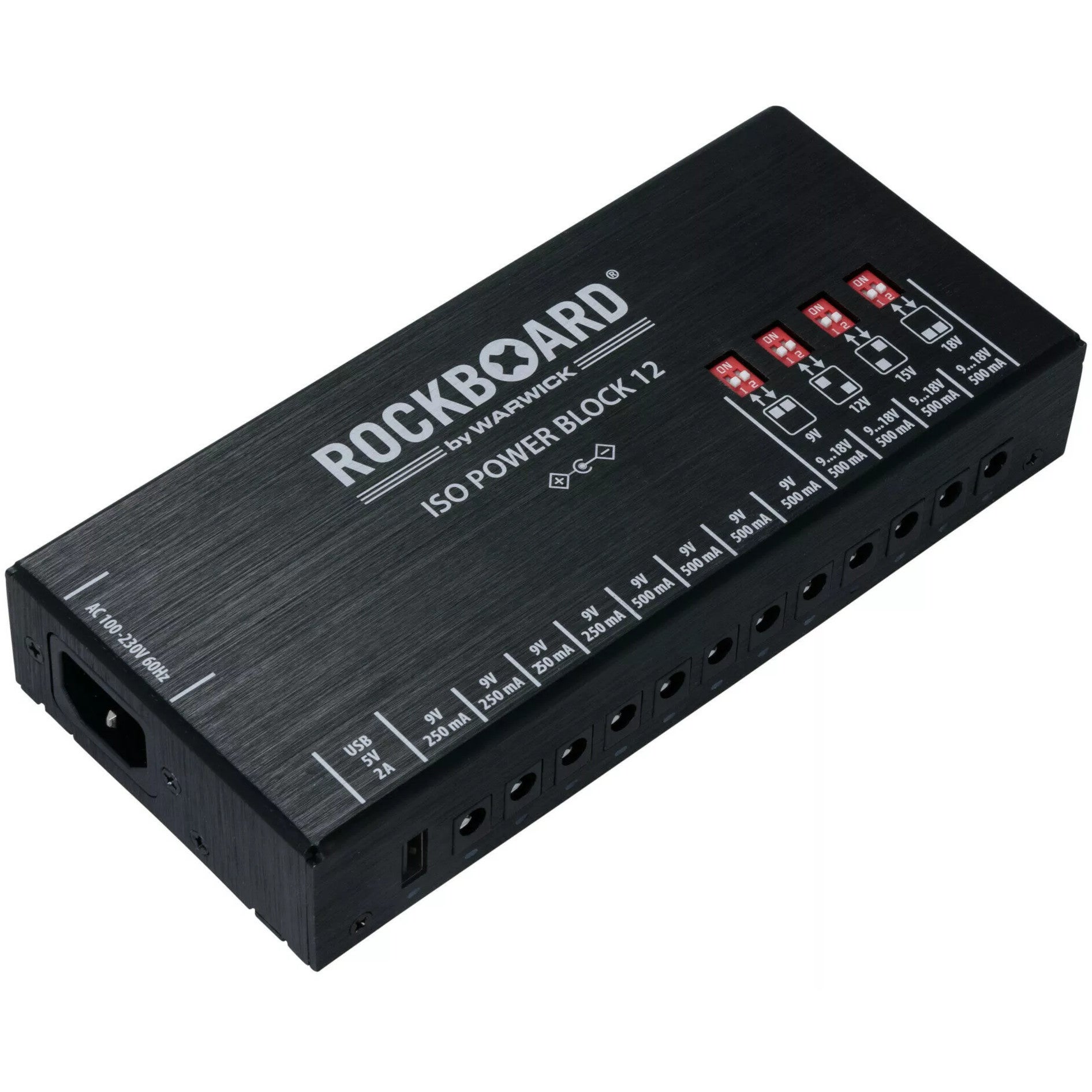 RockBoard ISO Power Block V12 IEC Multi-Pedal Power Supply RockBoard ISO Power Block V12 IEC Multi-Pedal Power Supply von RockBoard