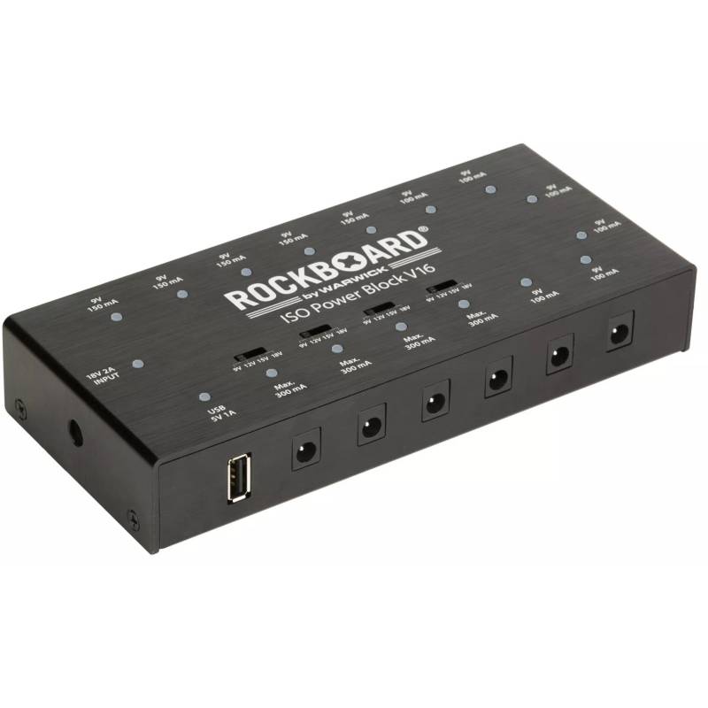 RockBoard ISO Power Block V16 Multi-Pedal Power Supply von RockBoard