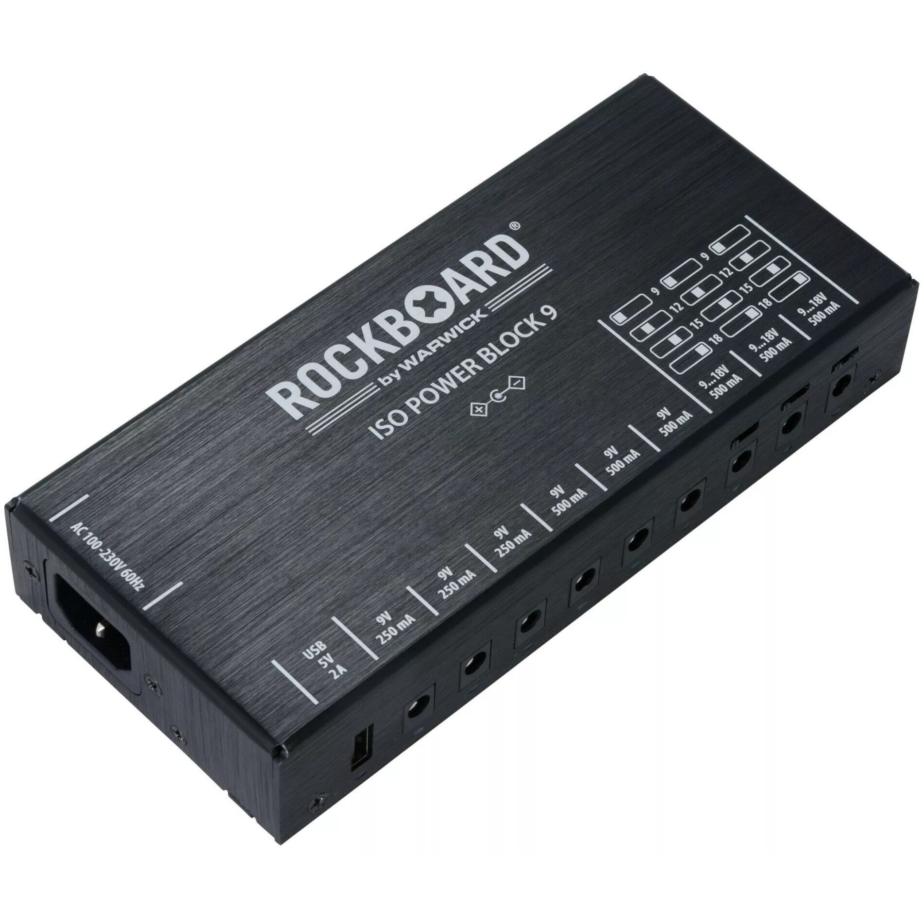 RockBoard ISO Power Block V9 IEC Multi-Pedal Power Supply RockBoard ISO Power Block V9 IEC Multi-Pedal Power Supply von RockBoard
