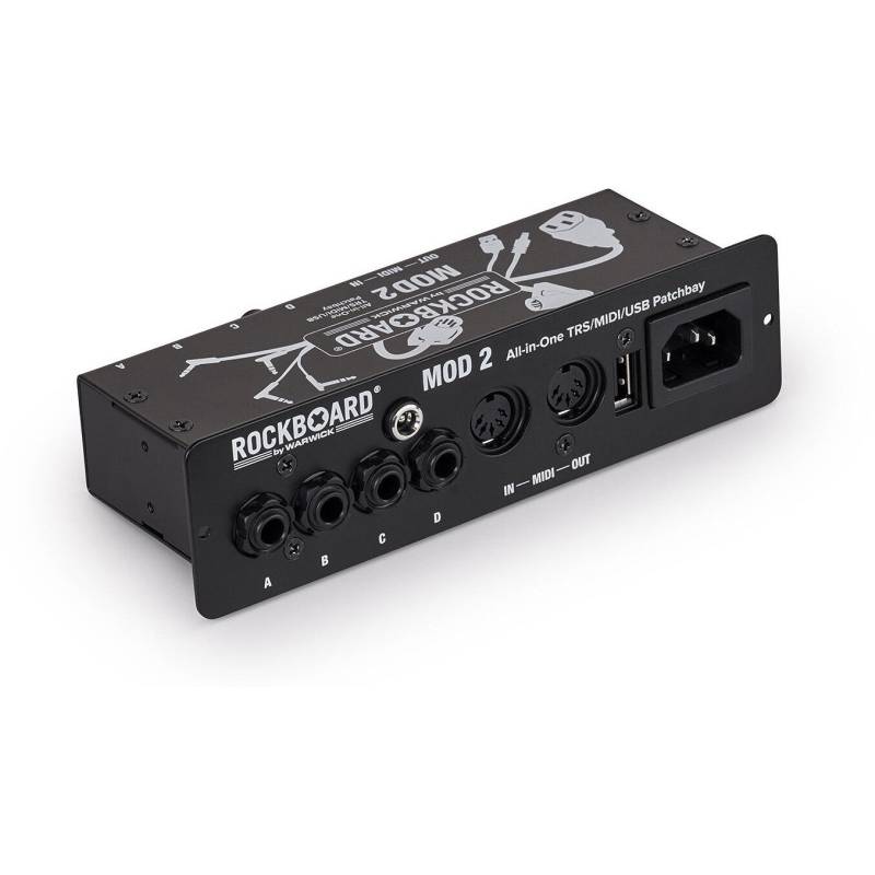 RockBoard MOD 2 V2 TRS/XLR/USB Pedalboard Patchbay von RockBoard