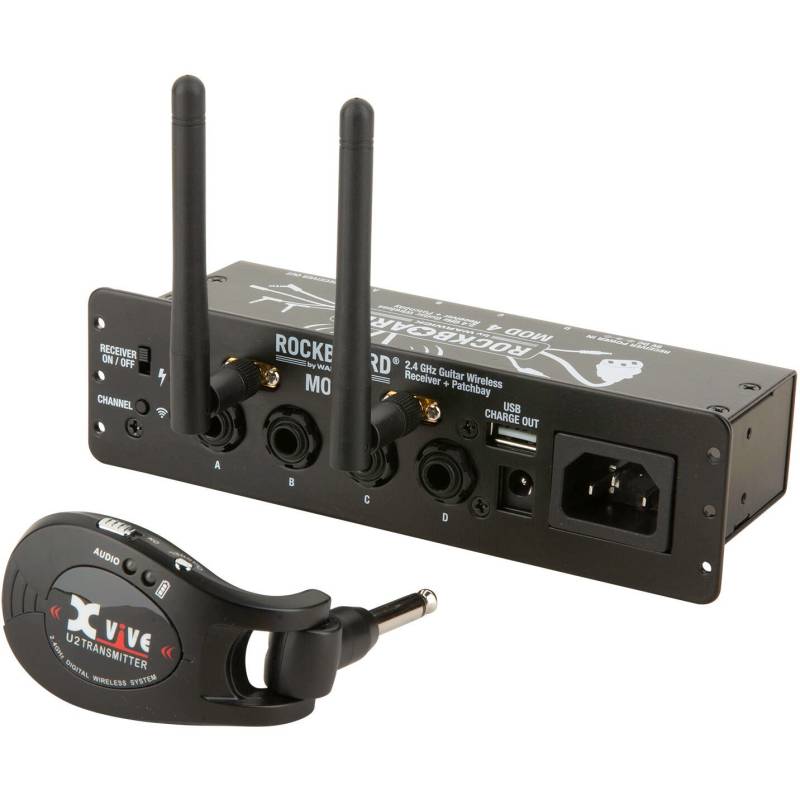 RockBoard MOD 4 U2 Wireless Guitar System + U2 Pedalboard Patchbay von RockBoard