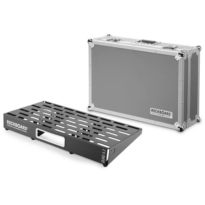 RockBoard QUAD 4.2 C Pedalboard with Flight Case von RockBoard