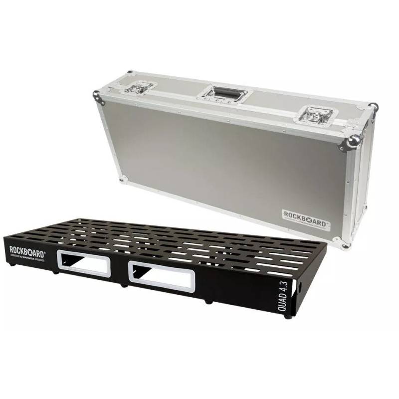 RockBoard QUAD 4.3 C Pedalboard with Flight Case von RockBoard