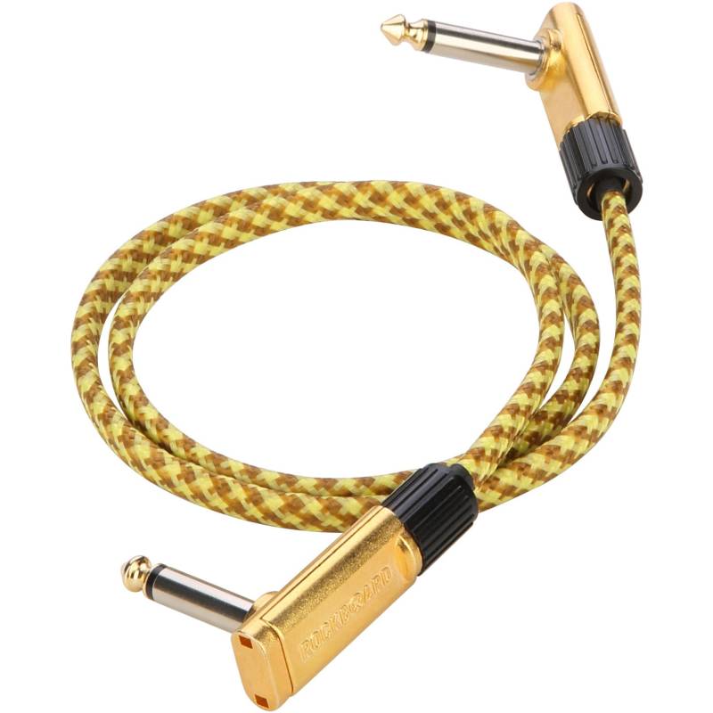 RockBoard Tweed Series Flat Patch Cable, 60cm (Vintage) von RockBoard