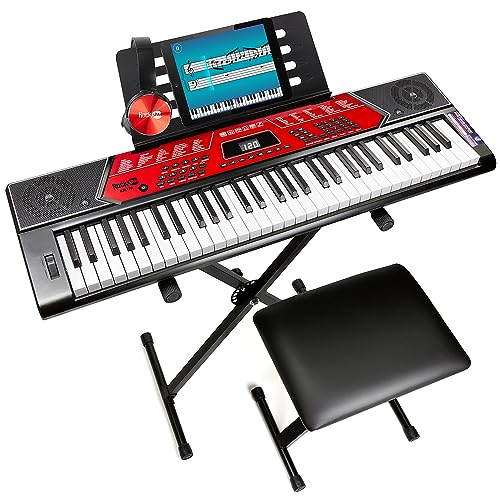 RockJam 61 Key Keyboard Piano Kit with Pitch Bend von RockJam