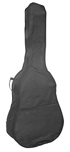 RockJam DGB-01A Acoustic Full Size Electric Guitar Bag and Acoustic Guitar Bag - Black von RockJam