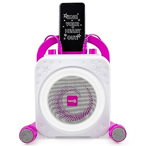RockJam Ring Bluetooth Karaoke Machine with Two Mics von RockJam
