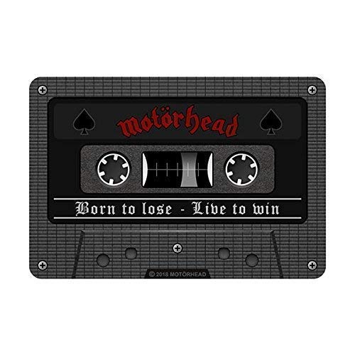 Rockbites 10ES101203ES10 Mousepad Motörhead - Band - Born to Boden - Live to Win / 16 x 24 cm / 101203 von Rockbites