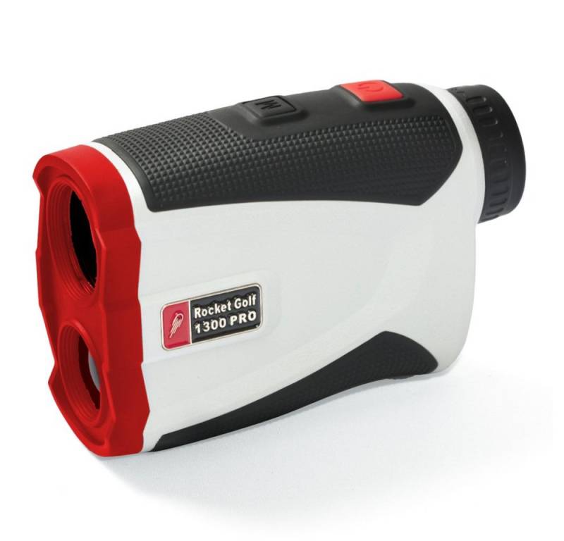 RocketGolf Birdie 1300 Pro SLOPE Golf-GPS-Gerät (Golflaser, 1300m Reichweite, FlagFinder, Wasserfest, RangeFinder) von RocketGolf