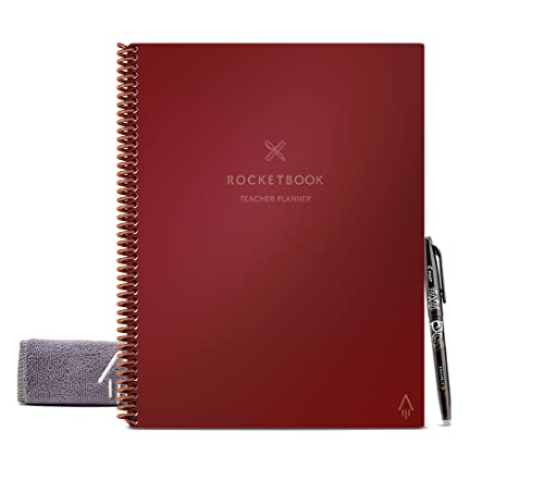 Rocketbook Lehrerplaner – Brief – Scharlachrot von Rocketbook