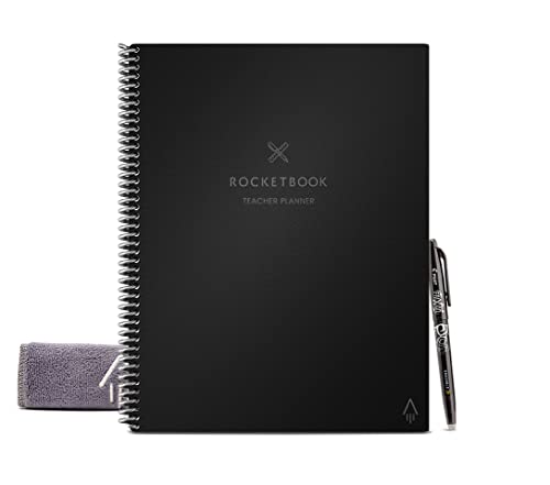 Rocketbook Lehrerplaner – Buchstabe – Neptune Teal PLN3-L-K-A Infinity Black 8.5 inches X 11 inches von Rocketbook
