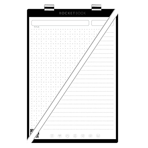 Rocketbook Orbit Executive Page Pack – Smart Reusable Legal Pad – Liniert von Rocketbook