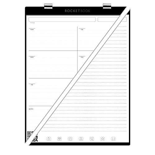 Rocketbook Orbit Executive Wochenplaner - 40 Seiten, Liniert, Magnetisch, 2020 Rocketbook Orbit Executive Wochenplaner - 40 Seiten, Liniert, Magnetisch, 2020 von Rocketbook