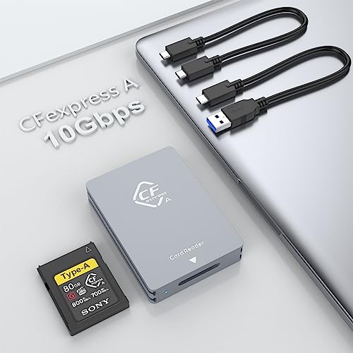 Rocketek CFexpress Typ A Kartenleser Adapter für CF Express Typ A Kartenleser mit USB 3.2 Gen 2 10Gbit/s CFexpress Typ A Kartenleser Rocketek CFexpress Typ A Kartenleser Adapter für CF Express Typ A Kartenleser mit USB 3.2 Gen 2 10Gbit/s CFexpress Typ A Kartenleser von Rocketek