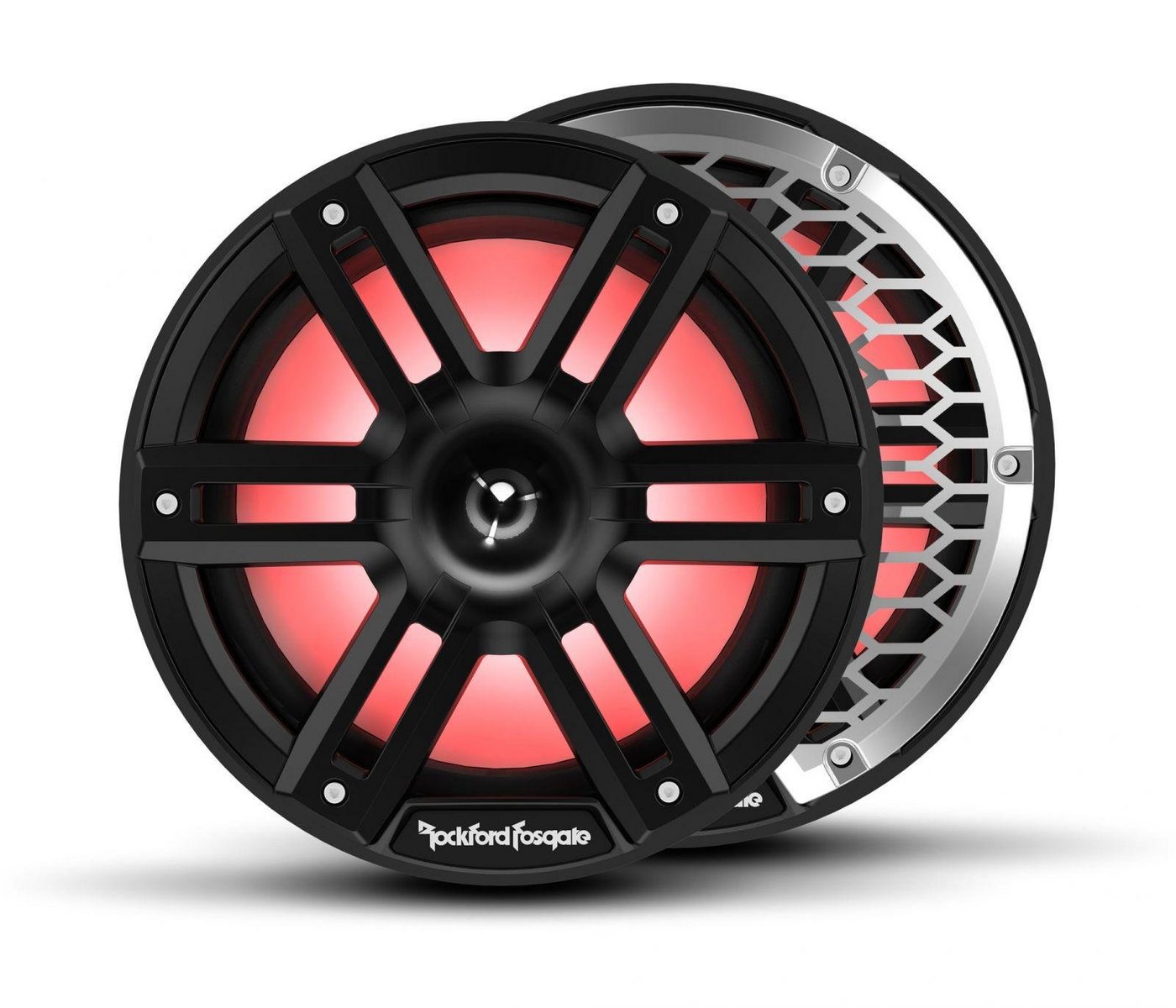 Rockford Fosgate Color Optix Koax 20 cm Marinelautsprecher Schwarz Auto-Lautsprecher von Rockford Fosgate