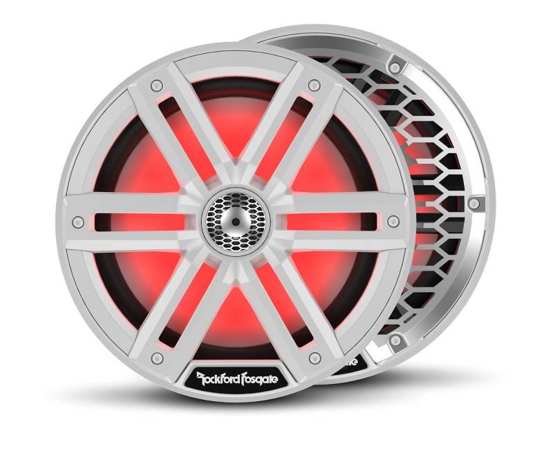 Rockford Fosgate Color Optix Koax 20 cm Marinelautsprecher Weiß Auto-Lautsprecher von Rockford Fosgate