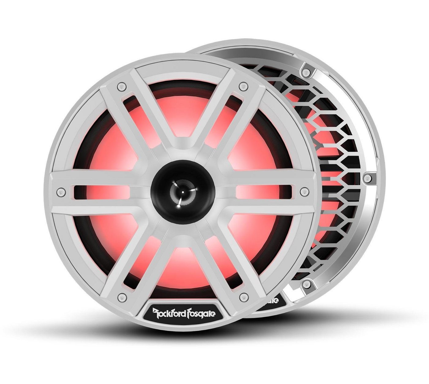 Rockford Fosgate Color Optix Koax 20 cm Marinelautsprecher Weiß Auto-Lautsprecher von Rockford Fosgate