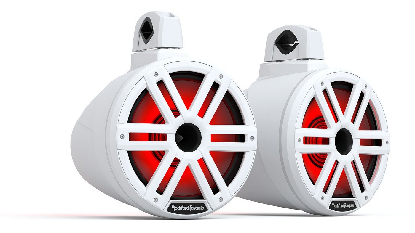 Rockford Fosgate Color Optix Wakeboard Lautsprecher 25 cm Weiß Auto-Lautsprecher von Rockford Fosgate