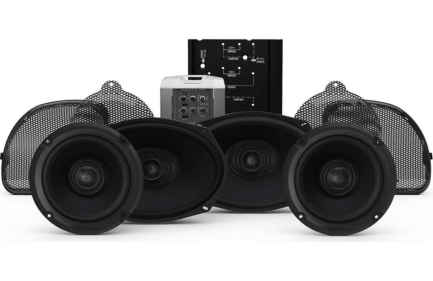Rockford Fosgate HD14CVO-STAGE2 Stage2 2015-up Harley-Davidson® CVO Außenlautsprecher von Rockford Fosgate