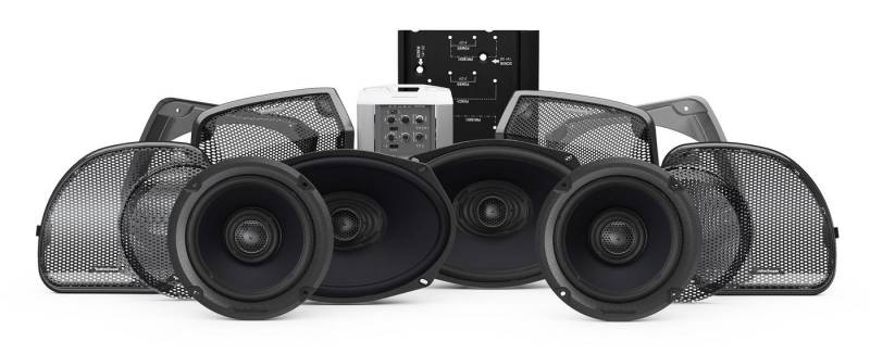 Rockford Fosgate HD14RGSG STAGE3 2014 HarleyDavidson Road Street Glide Außenlautsprecher von Rockford Fosgate