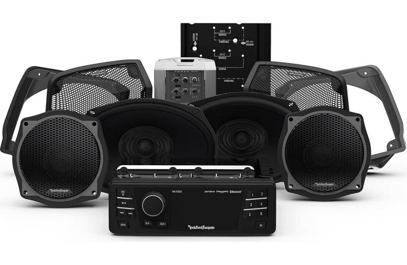 Rockford Fosgate HD9813SG-STAGE3 Stage3 1998-2013 Harley-Davidson Street Electra Glide Außenlautsprecher von Rockford Fosgate