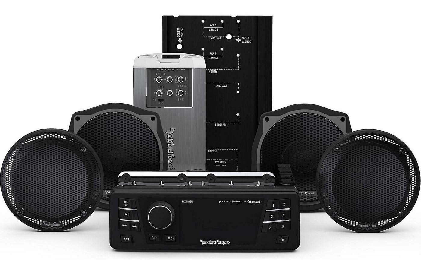 Rockford Fosgate HD9813SGU-STAGE2 Stage2 kit select 1998-2013 HarleyDavidson Außenlautsprecher Rockford Fosgate HD9813SGU-STAGE2 Stage2 kit select 1998-2013 HarleyDavidson Außenlautsprecher von Rockford Fosgate