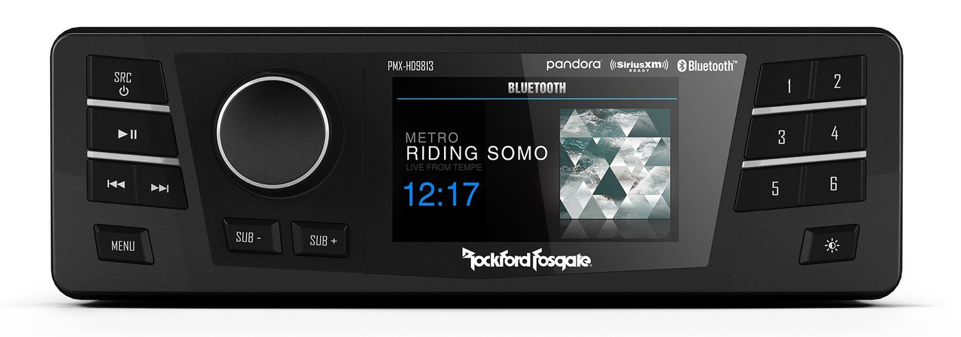 Rockford Fosgate Multi Media Radio Headunit für Harley-Davidson Autoradio von Rockford Fosgate