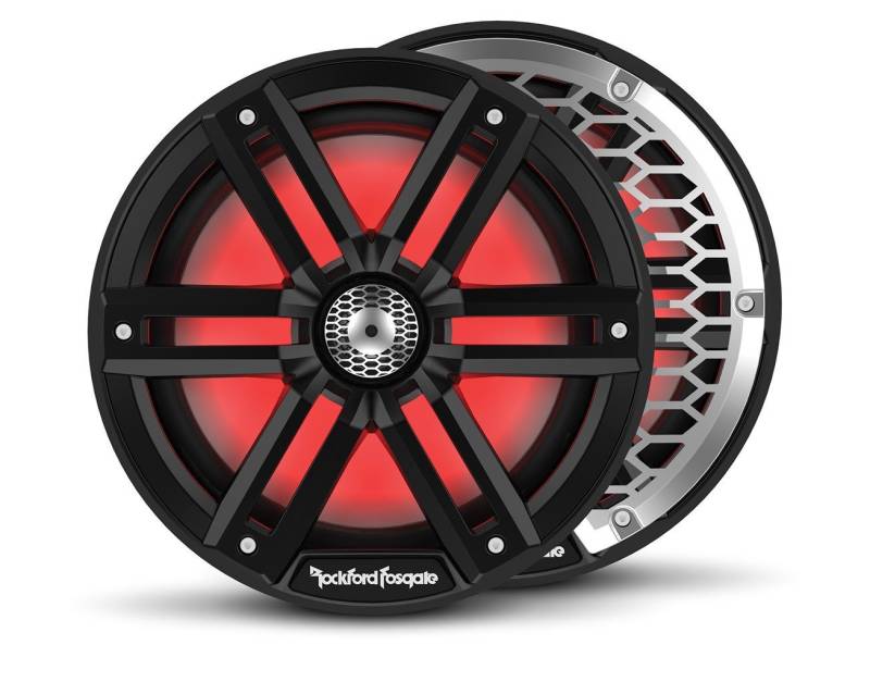 Rockford Fosgate Color Optix Koax 20 cm Marinelautsprecher Schwarz Auto-Lautsprecher von Rockford