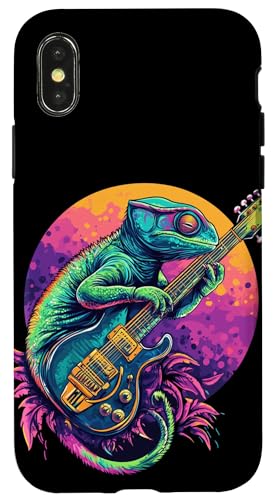 Lizard Rock und Chamäleon Fun Kostüm Hülle für iPhone X/XS Lizard Rock und Chamäleon Fun Kostüm Hülle für iPhone X/XS von Rocking Chameleon
