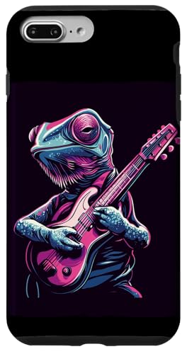 Lustiges Reptil mit E-Gitarre Kostüm für Mann und Frau Hülle für iPhone 7 Plus/8 Plus Lustiges Reptil mit E-Gitarre Kostüm für Mann und Frau Hülle für iPhone 7 Plus/8 Plus von Rocking Chameleon