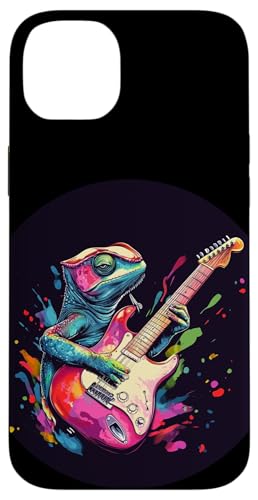 Mehrfarbiges Eidechsen-Kostüm für Chamäleon- und Reptilienliebhaber Hülle für iPhone 14 Plus von Rocking Chameleon