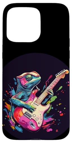 Mehrfarbiges Eidechsen-Kostüm für Chamäleon- und Reptilienliebhaber Hülle für iPhone 15 Pro Max Mehrfarbiges Eidechsen-Kostüm für Chamäleon- und Reptilienliebhaber Hülle für iPhone 15 Pro Max von Rocking Chameleon