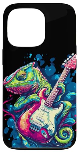 Schöne Chamäleon-Farben und tolles Gitarren-Outfit Hülle für iPhone 13 Pro Schöne Chamäleon-Farben und tolles Gitarren-Outfit Hülle für iPhone 13 Pro von Rocking Chameleon
