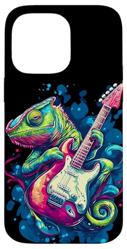 Schöne Chamäleon-Farben und tolles Gitarren-Outfit Hülle für iPhone 14 Pro Max Schöne Chamäleon-Farben und tolles Gitarren-Outfit Hülle für iPhone 14 Pro Max von Rocking Chameleon