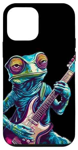 Tolles Chamäleon-Kostüm mit Rockgitarre Hülle für iPhone 12 mini Tolles Chamäleon-Kostüm mit Rockgitarre Hülle für iPhone 12 mini von Rocking Chameleon