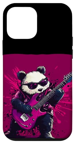Lustige Gitarre bewegt sich von einem Panda Pro Hülle für iPhone 12 mini Lustige Gitarre bewegt sich von einem Panda Pro Hülle für iPhone 12 mini von Rocking Panda