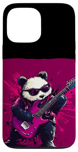 Lustige Gitarre bewegt sich von einem Panda Pro Hülle für iPhone 13 Pro Max Lustige Gitarre bewegt sich von einem Panda Pro Hülle für iPhone 13 Pro Max von Rocking Panda