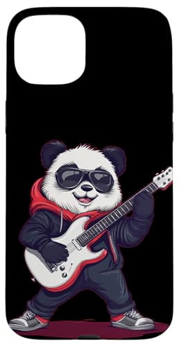 Lustige Riffs vom coolsten Bär für Panda-Liebhaber Hülle für iPhone 15 Plus Lustige Riffs vom coolsten Bär für Panda-Liebhaber Hülle für iPhone 15 Plus von Rocking Panda
