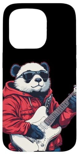 Lustiger Panda Dropping Electric Akkorde für Jungen und Mädchen Hülle für iPhone 15 Pro Lustiger Panda Dropping Electric Akkorde für Jungen und Mädchen Hülle für iPhone 15 Pro von Rocking Panda