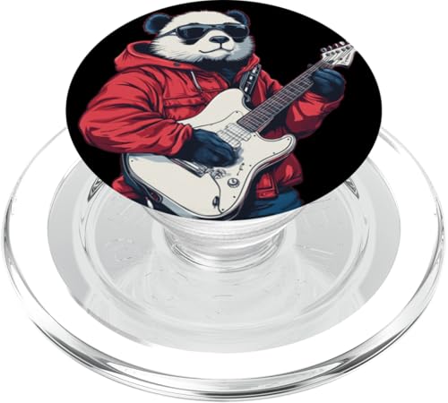 Lustiger Panda Dropping Electric Akkorde für Jungen und Mädchen PopSockets PopGrip für MagSafe Lustiger Panda Dropping Electric Akkorde für Jungen und Mädchen PopSockets PopGrip für MagSafe von Rocking Panda